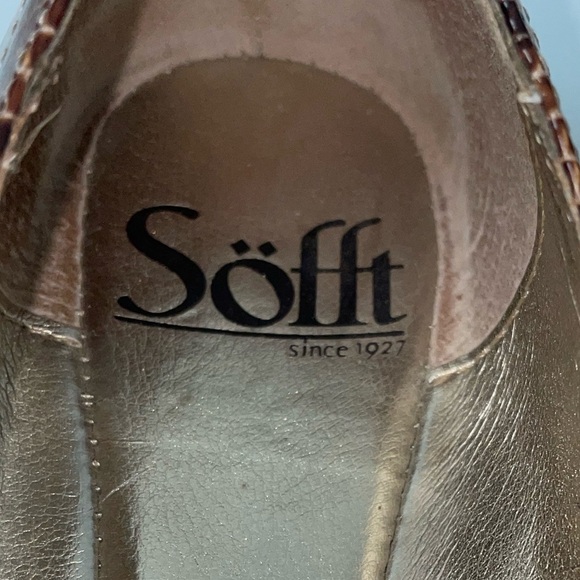 Sofft Mytalini Cheetah Womens Tan Flats Size 6 - Picture 7 of 10